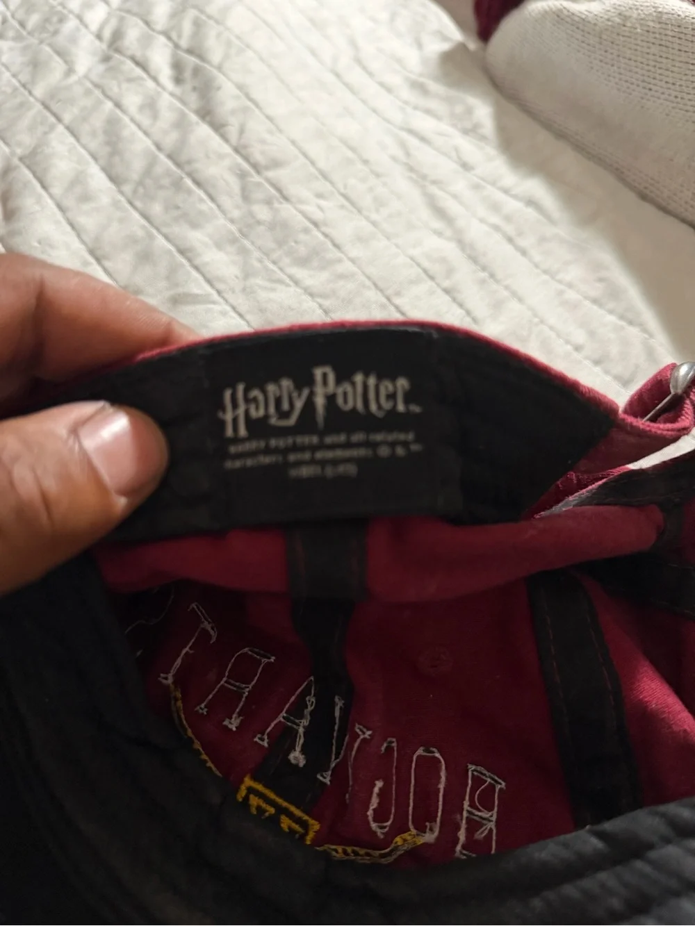 Hogwarts Alumni Burgundy Baseball Cap